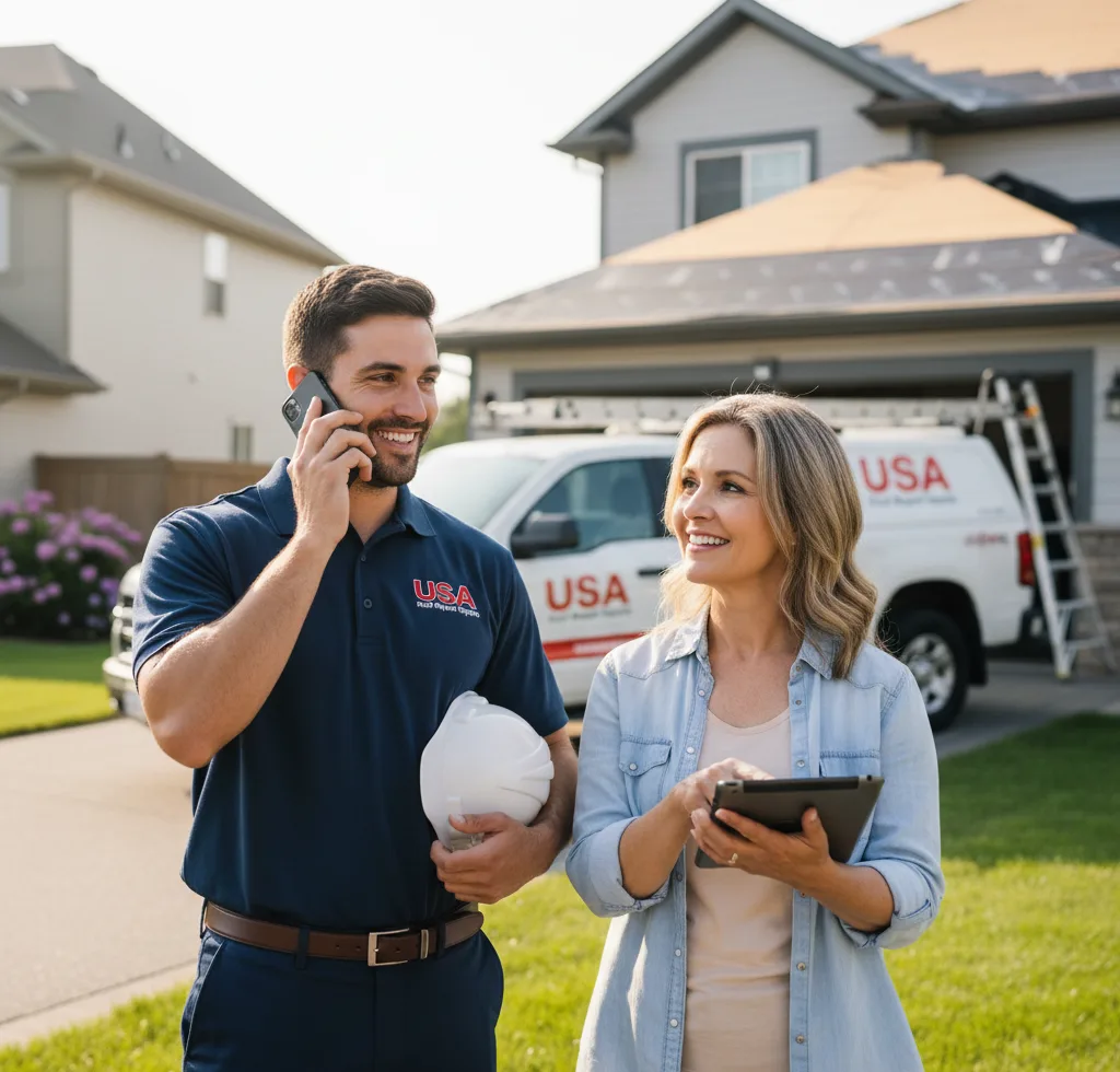 USA Roof Repair Experts customer support in Adkins